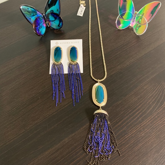 Kendra Scott Jewelry - Kendra Scott Black Iridescent set